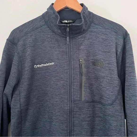 Men’s North Face Full Zip Sweater Size L Navy Blue - Picture 4 of 10